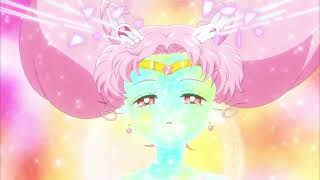 Eternal Sailor Chibi Moon Transform——Pink Moon Crystal Power，Make-up！Sailor Moon Cosmos