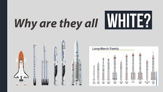 Why are most rockets White?