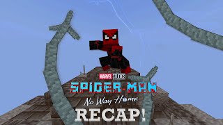 A Minecraft Recap of Spider-Man: No Way Home!