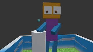 Diamond block V Player (Minecraft Animation)