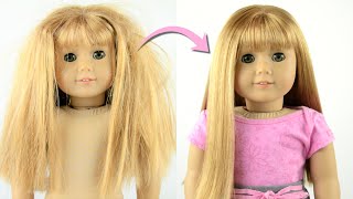 Restoring an Old American Girl Doll