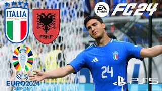 ［FC24］Jugando UEFA EURO 2024 Grupo B Italia vs Albania Gameplay sin comentarios