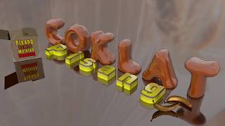 Tutorial Cinema 4 D Text Meleleh || Belajar Text 3D Meleleh di C4D || Tutorial C4D Melted Text