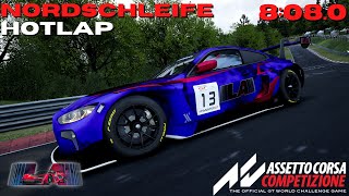 BMW M4 GT3 Hotlap + Setup @ Nordschleife (8:08.005) Assetto Corsa Competizione | PC | ACC 1.10