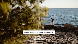 Hvar Intimate Elopement Wedding // Jessie & Blake