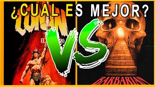 CONAN El Bárbaro Vs BARBARIAN/ Lucha de titanes😍-David Kow-