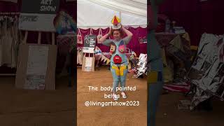 Maui waui festival 2023 #bodypositive #bodypainted