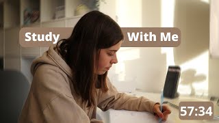 Study with me | Studeer met mij !! | (50m study + 10m pauze)