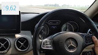 MERCEDES GLA @192 KMPH ON PURVANCHAL EXPRESSWAY AND 0-132