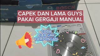 Mencoba Pertama Kali Mata Gergaji Kayu Pada Mesin Gerinda | Intermezo