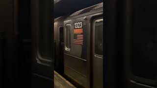 R62 (3) Blazing Into 14 Street Express #1316 #mtasubway #shorts