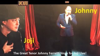 The Great Tenor Johnny Ferretti in the Joji concert, singing nessun dorma!