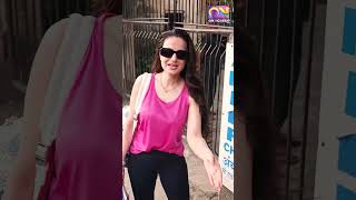 AMEESHA PATEL SPOTTED AT KROMAKAY JUHU SHORTS