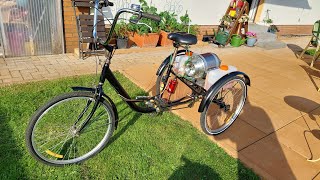 Jet Trike in da hood, Turbinendreirad, DIY Jet Engine