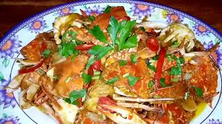 Ketam Masak Sos Cili Simple dan Sedap