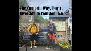 The Cumbria Way Day 1 | Ulverston to Coniston with @Walkingwildcampinguk