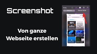 Screenshot der ganzen Webseite auf dem iPhone machen und als PDF speichern: Einfache Anleitung