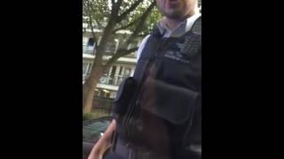 Uk police officer behaving badly