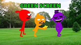 Victor, Funtime Victor & PINCO Walking Green Screen