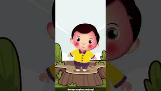 Lagu Bangau oh Bangau | Lagu Kanak-Kanak TV | Malaysian Kids Songs | Lagu Anak Melayu #shorts