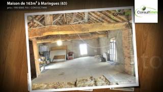 Maison de 163m² à Maringues (63)