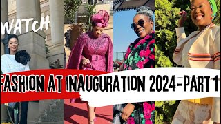 Part 1: Best and Worst Dressed at The Presidential Inauguration 2024 South Africa