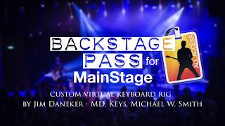 BackStage Pass for MainStage - Teaser 1