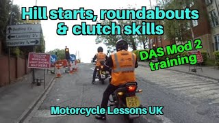 Hill starts, roundabouts & clutch skills