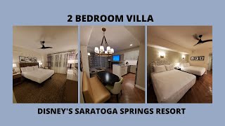 Disney World's Saratoga Springs-2 Bedroom Villa at Grandstand