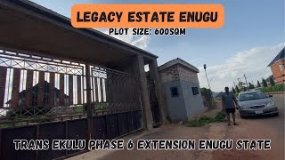 Legacy Estate Trans Ekulu Phase 6 Extension Enugu State