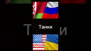 Россия и Беларусь Против США и Украина. (Я старался)