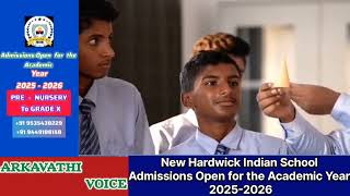 New Hardwick Indian School Affiliated to CBSE, Admissions are open for the academic year 2025-2026