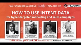 How to use intent data for hyper-targeted marketing and sales campaigns