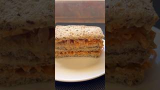 Creamy Tuna and Carrot Sandwich #recipe