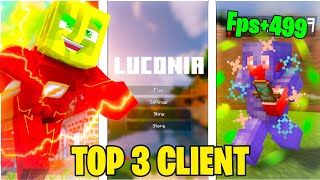 Top 3 Best Lag Free Client For Minecraft Pocket Edition | MCPE Clients 1.19 || FPS boost Client MCPE