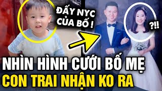 Nhìn TẤM HÌNH CƯỚI, cậu bé khẳng định đây là bố và NGƯỜI YÊU CŨ chứ không phải mẹ | Tin 3 Phút