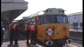 Class 50 railtour - 50007 and 50050 - The 50 Terminator - 26 March 1994