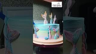 #cakesbyonesgateau #cake  #onesgateau #cakedecorating #cakersforbakers #cakedesign #mermaid