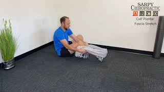 Calf Plantar Fascia Stretch