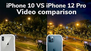 iPhone X vs iPhone 12 Pro Camera: Side by Side Video Comparison Hawaii