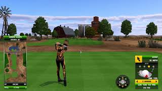 Golden Tee Great Shot on Dusty Bend!