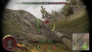 Sm0Key_Cr0W M48A1 Patton 6,000 damage (World of tanks console)