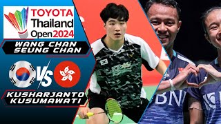 RN Kusharjanto/LA Kusumawati vs Wang Chan/Shin Seung Chang |Thailand open 2024 Qualification