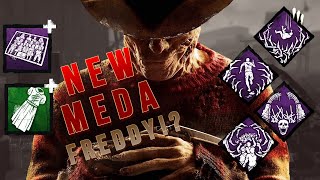 NEW MEDA?! Freddy Build Way to Strong! - Dead by Daylight