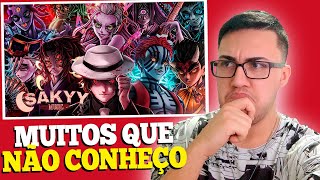 ♪ Elite da Lua | Luas Superiores (Demon Slayer) | Sakyy | Fantasma Reacts 👻