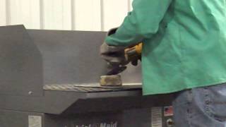 Industrial Maid PFC8 DD32 grinding demo.avi