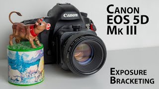 Canon EOS 5D Mk III: How to do exposure bracketing