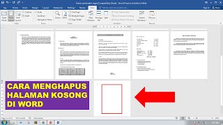 Cara menghapus halaman kosong di word dengan sekali klik