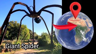 Giant Spider 🕷️ has been caught on Google Earth 🌎