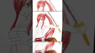 Erza Scarlet Drawing